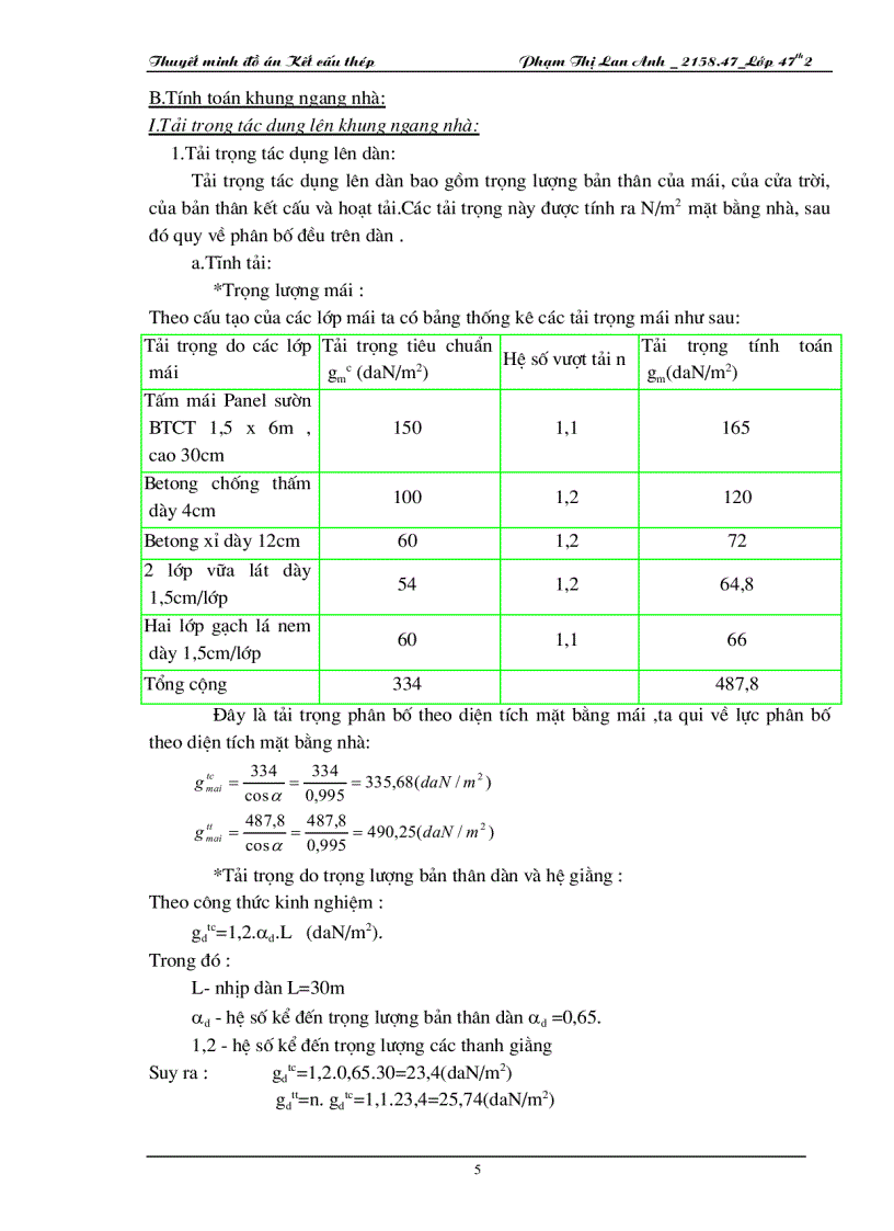 image for page Đồ án kết cấu thép 2