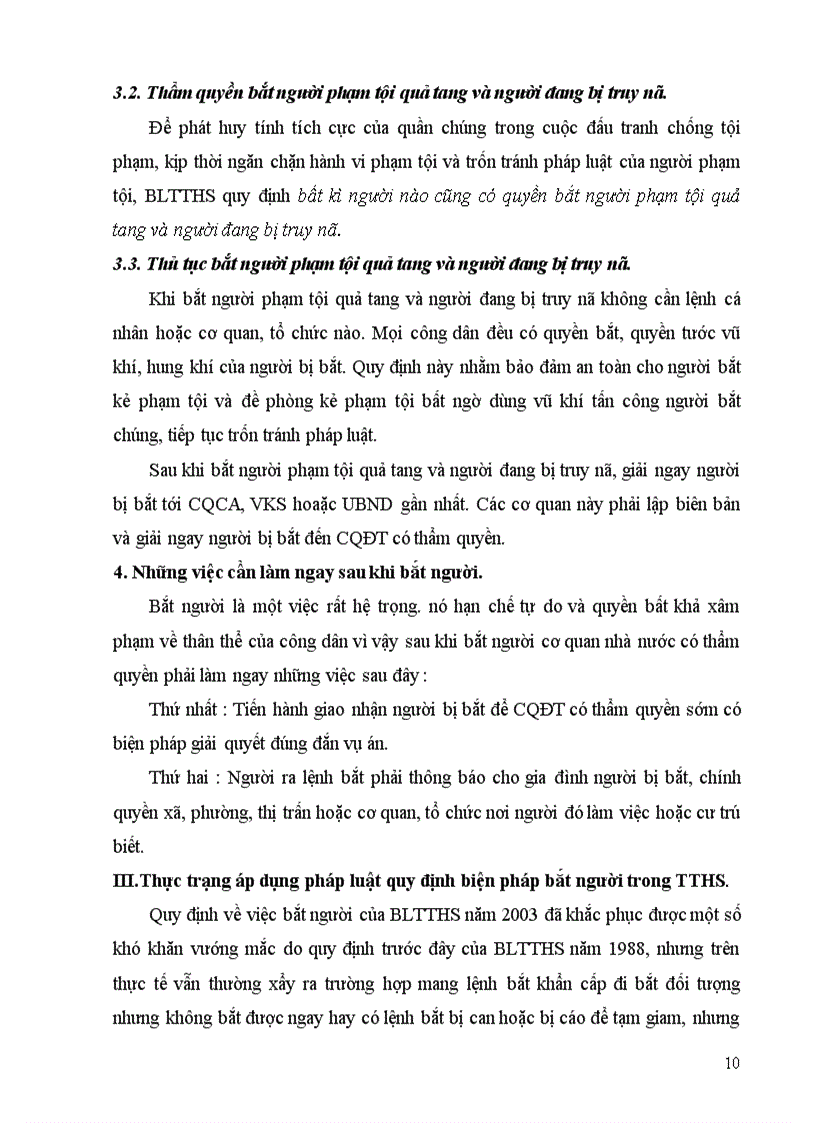 image for page Bắt người trong tố tụng hình sự và việc hoàn thiện pháp luật nhằm nâng cao hiệu quả áp dụng