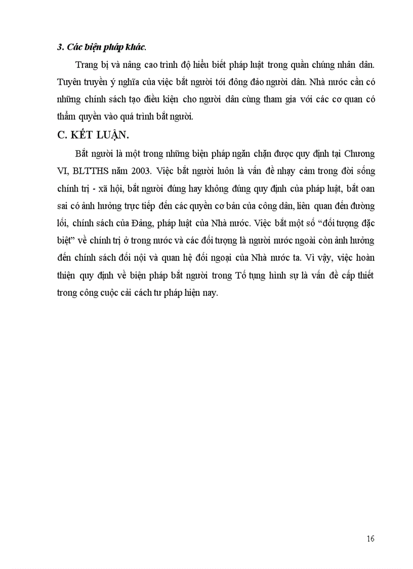 image for page Bắt người trong tố tụng hình sự và việc hoàn thiện pháp luật nhằm nâng cao hiệu quả áp dụng