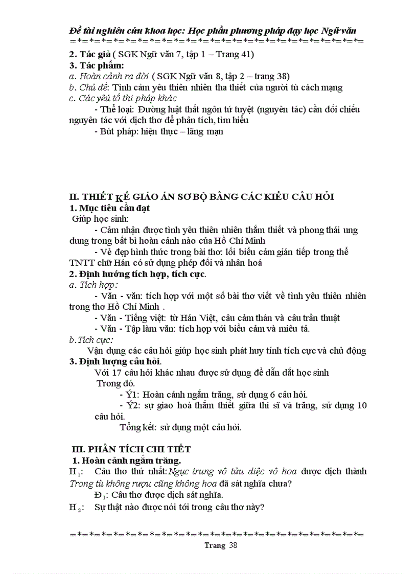 image for page Học phần phương pháp dạy học Ngữ văn