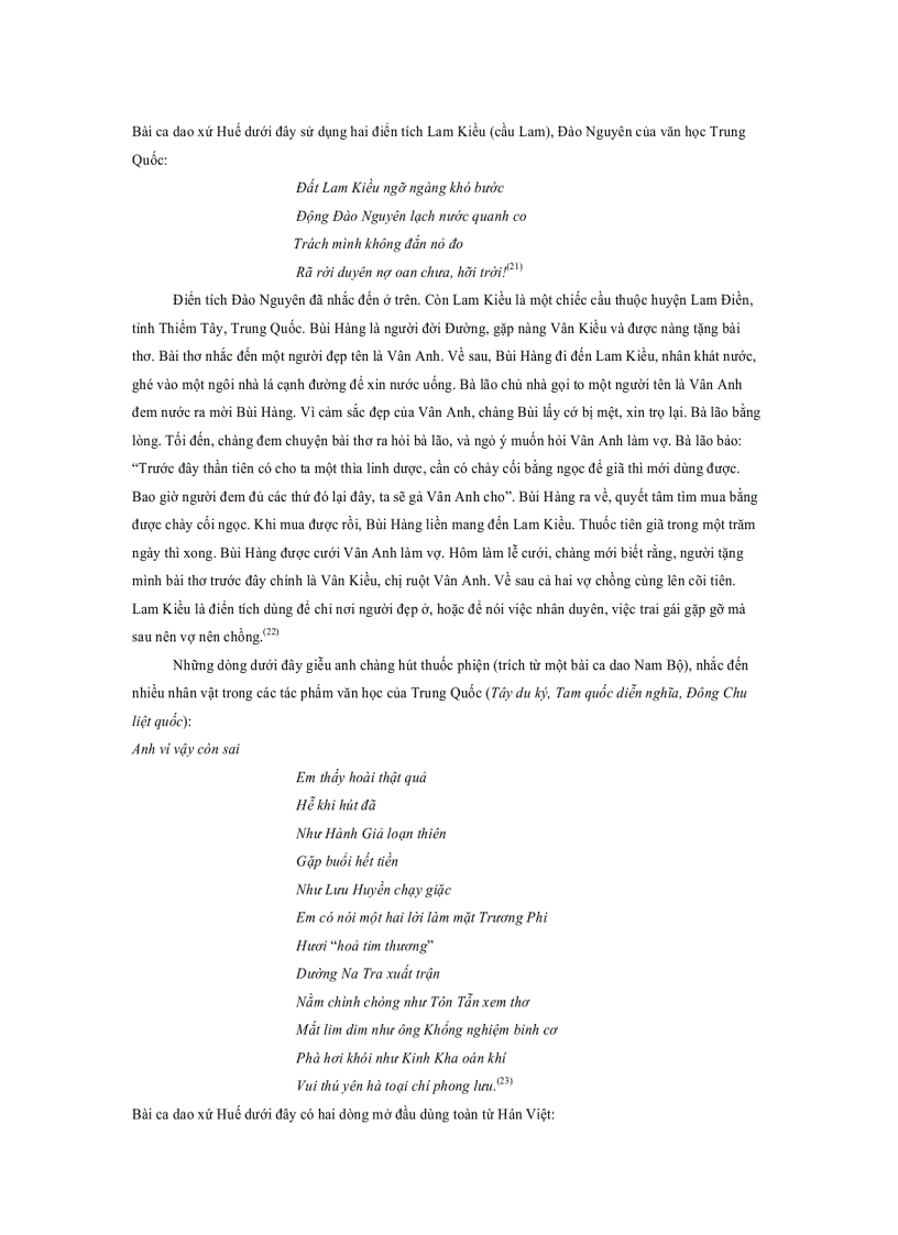 image for page Ảnh hưởng của văn học chữ Hán Trung Quốc đối với thơ ca dân gian người Việt