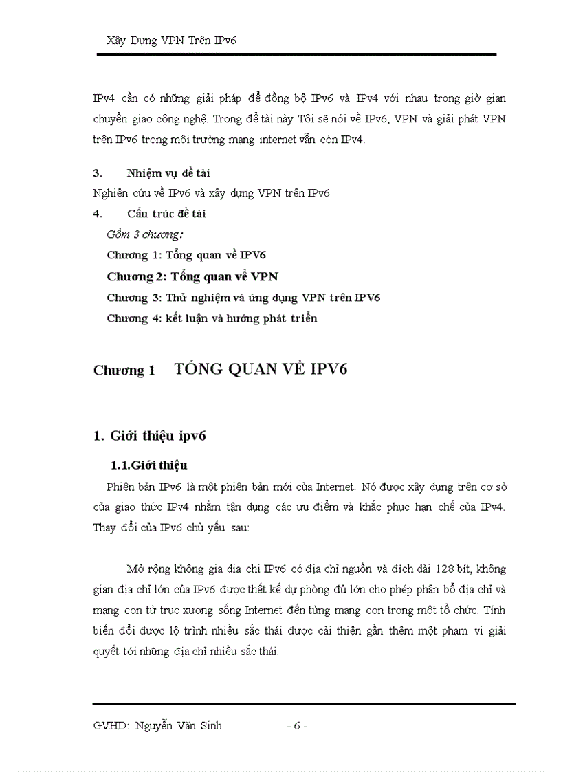 image for page Nghiên cứu IPv6 và thực nghiệm VPN trên IPv6
