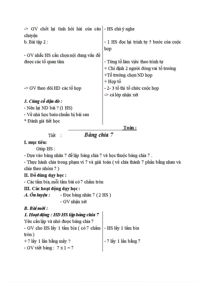 image for page Tập làm văn Nghe kể Không nỡ nhìn Tập tổ chức cuộc họp