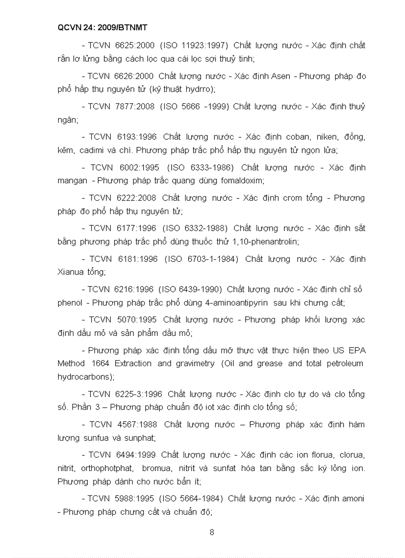 image for page QCVN 24 2009 BTNMT Nước thải công nghiệp