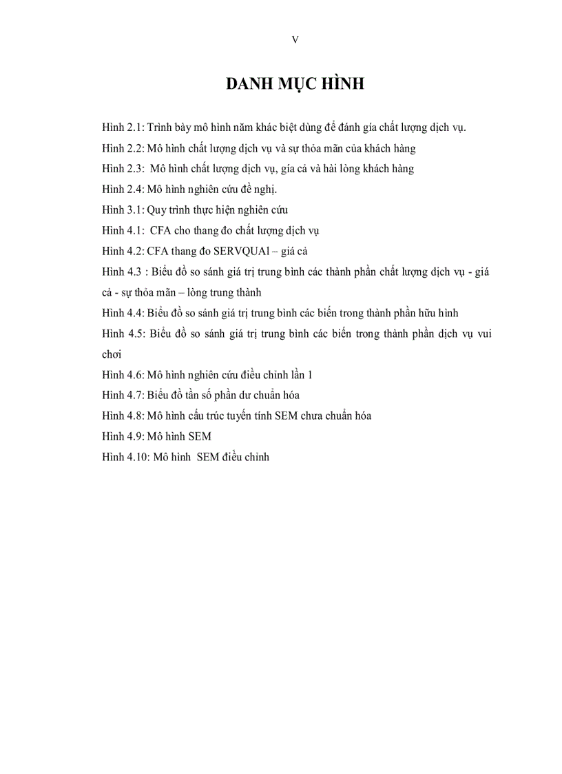 image for page Chất Lượng dịch vụ sự thỏa mãn lòng trung thành trường hợp các khu du lịch tại TP Đà Lạt