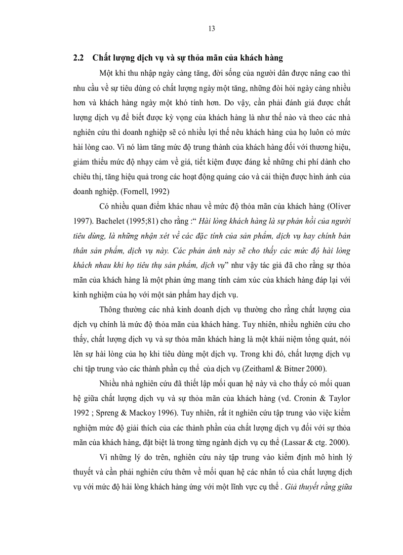 image for page Chất Lượng dịch vụ sự thỏa mãn lòng trung thành trường hợp các khu du lịch tại TP Đà Lạt