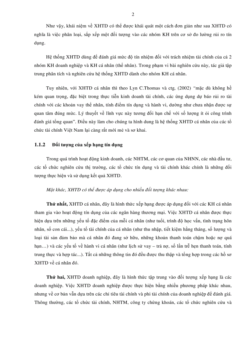 image for page Kiểm định các yếu tố ảnh hưởng đến xác suất đảm bảo trả nợ và xây dựng mô hình xếp hạng tín dụng cá nhân