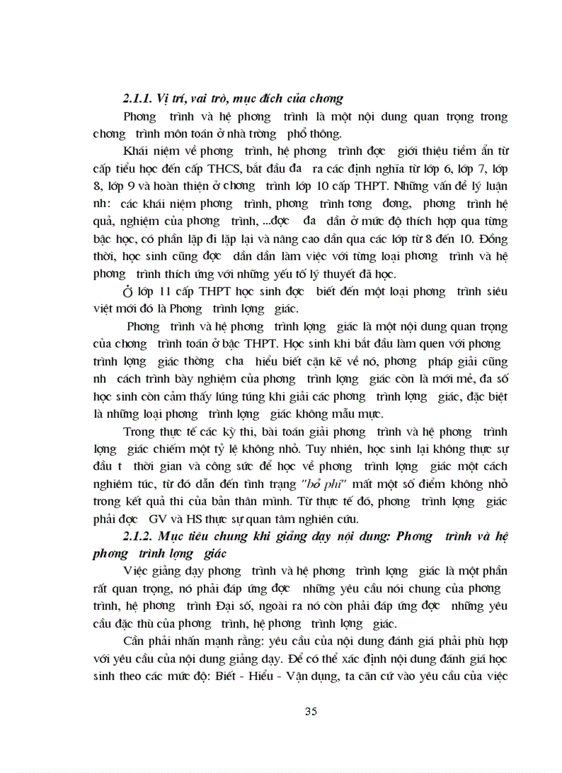 image for page Kiểm tra và đánh giá kết quả học tập môn Toán của học sinh THPT bằng phương pháp trắc nghiệm khách quan