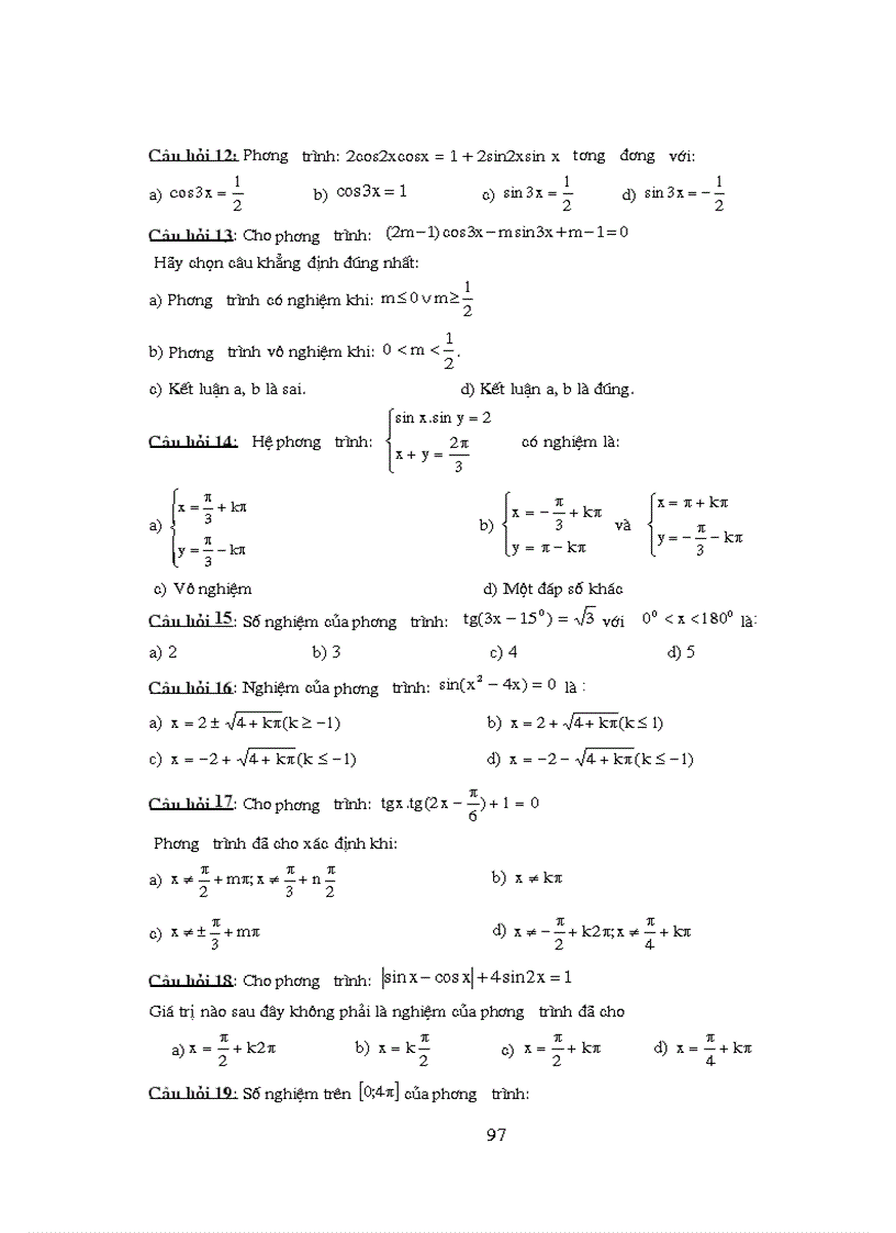 image for page Kiểm tra và đánh giá kết quả học tập môn Toán của học sinh THPT bằng phương pháp trắc nghiệm khách quan
