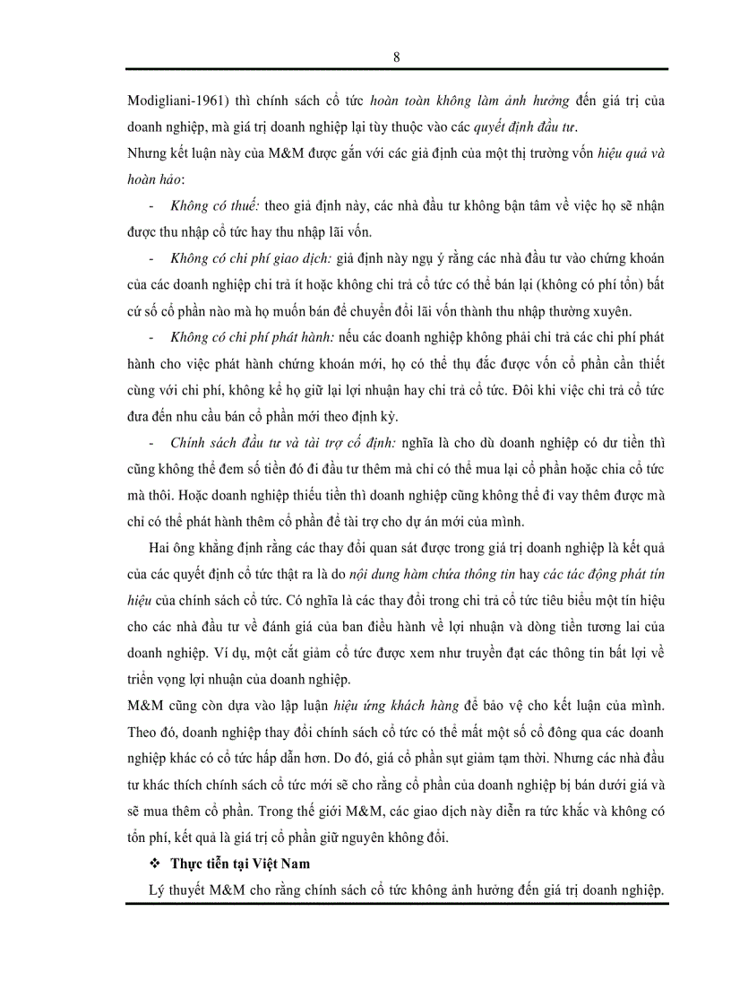 image for page Chính sách cổ tức của các công ty niêm yết trên thị trường chứng khoán Việt Nam dưới tác động của thị trường