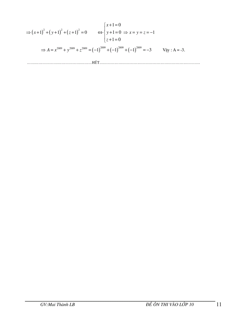 image for page Bộ 5 Đề Toán Học Ôn thi vào lớp 10 2009