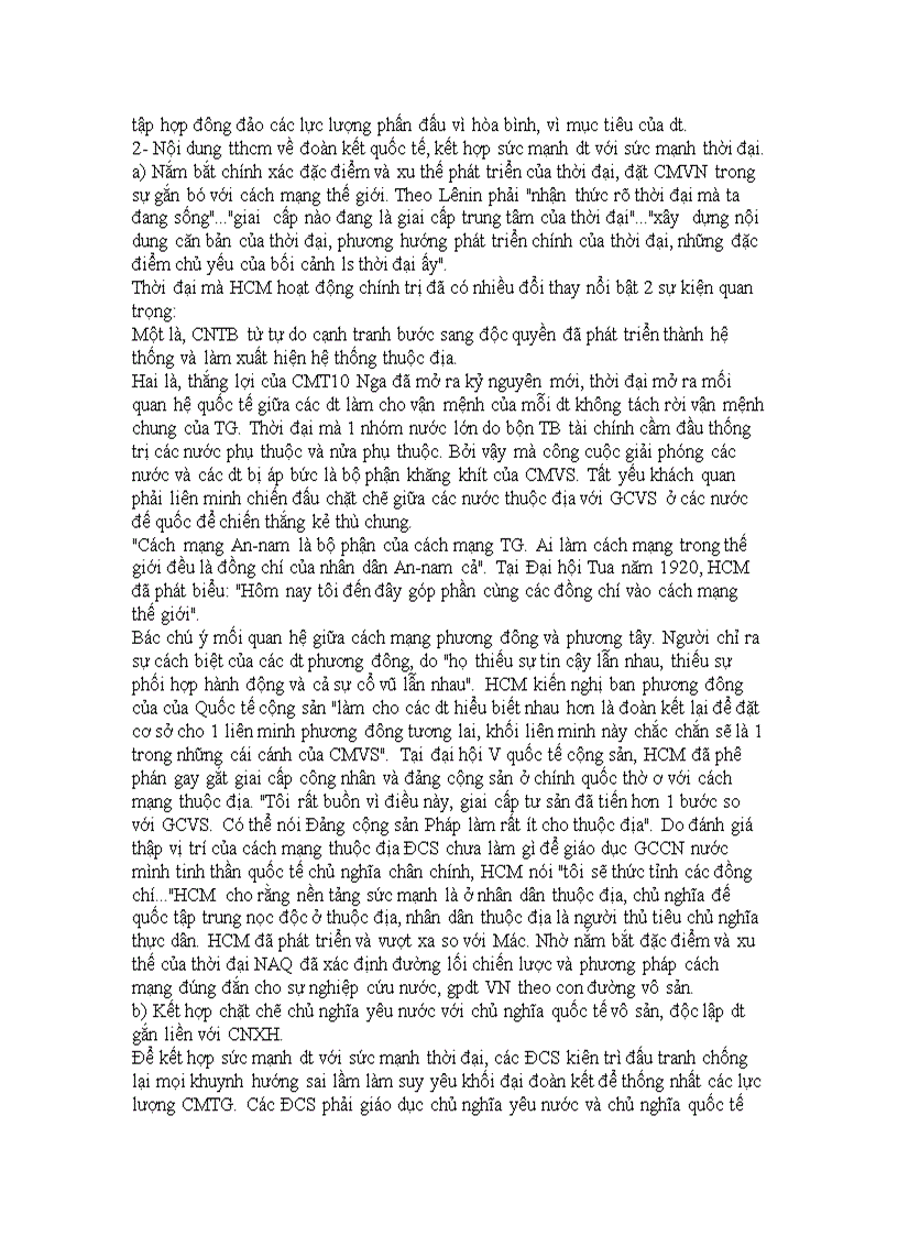 image for page Nội dung tthcm về đoàn kết