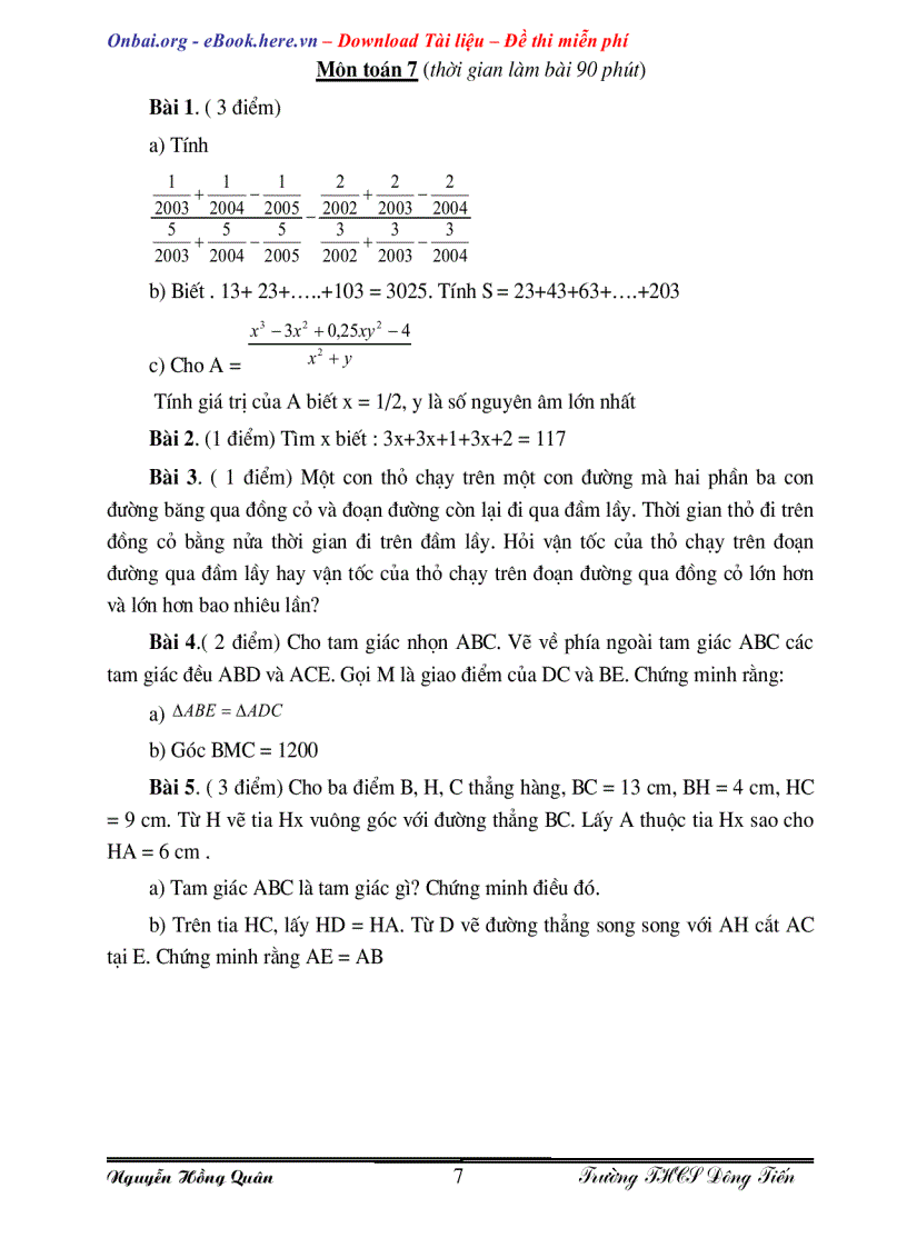 image for page 43 Đề thi tuyển sinh vào lớp 10 Chuyên Toán
