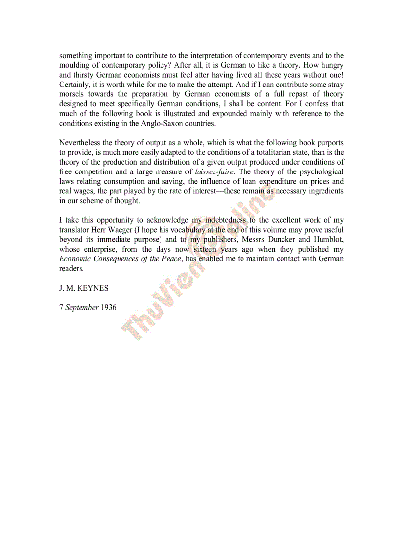 image for page The General Theory of Employment Interest and Money Lý thuyết tổng quát về việc làm lãi suất và tiền tệ