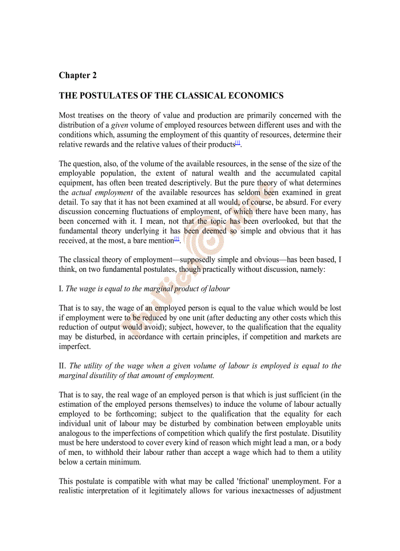 image for page The General Theory of Employment Interest and Money Lý thuyết tổng quát về việc làm lãi suất và tiền tệ