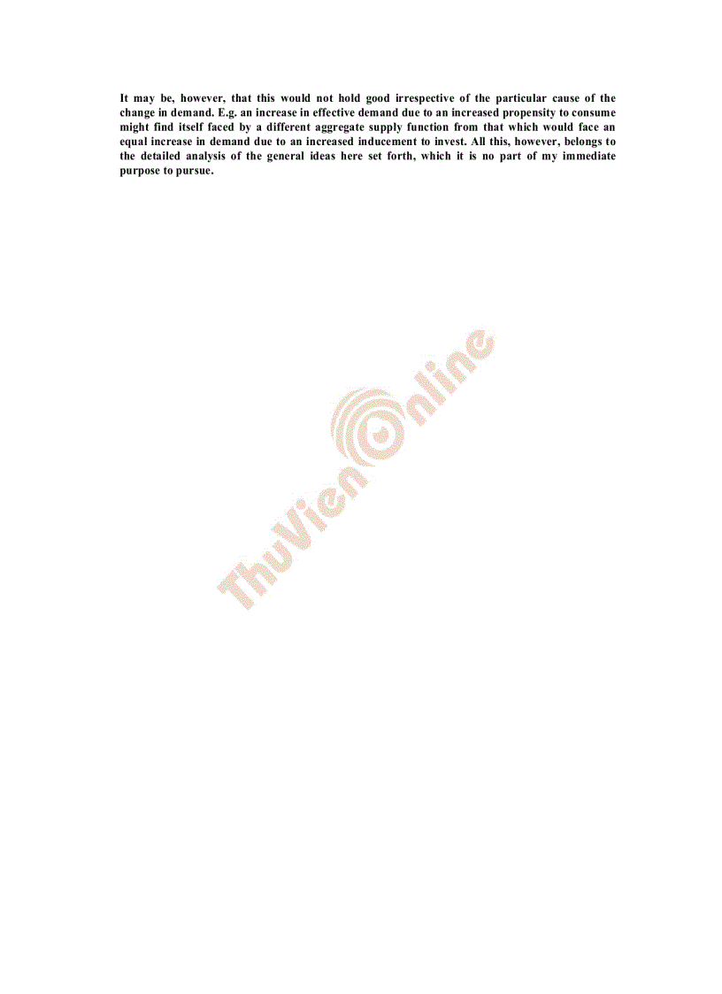 image for page The General Theory of Employment Interest and Money Lý thuyết tổng quát về việc làm lãi suất và tiền tệ