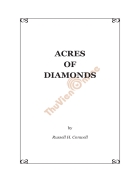 Acres of diamonds Những cánh đồng kim cương