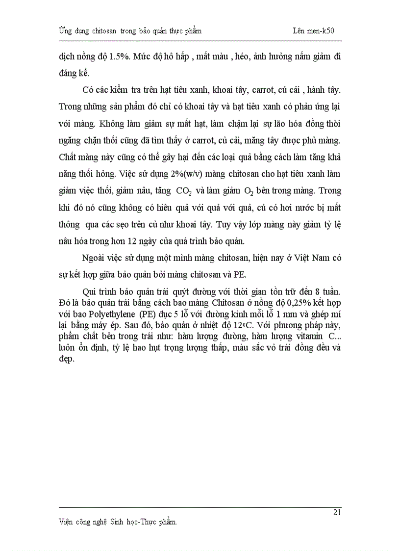 image for page Ứng dụng chitosan trong bảo quản thực phẩm