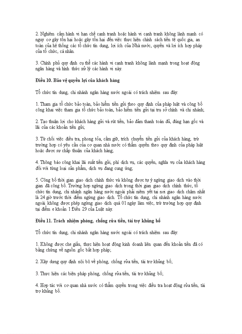 image for page Luật các tổ chức tín dụng 1997 và 2010