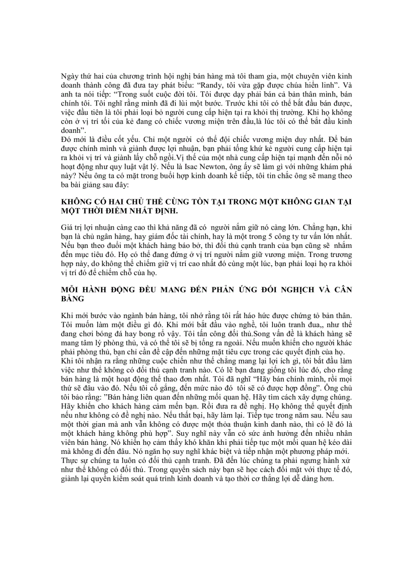 image for page Làm thế nào loại bỏ đối thủ cạnh tranh Phần hai