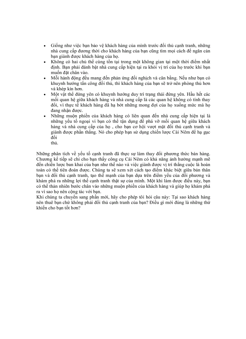 image for page Làm thế nào loại bỏ đối thủ cạnh tranh Phần hai