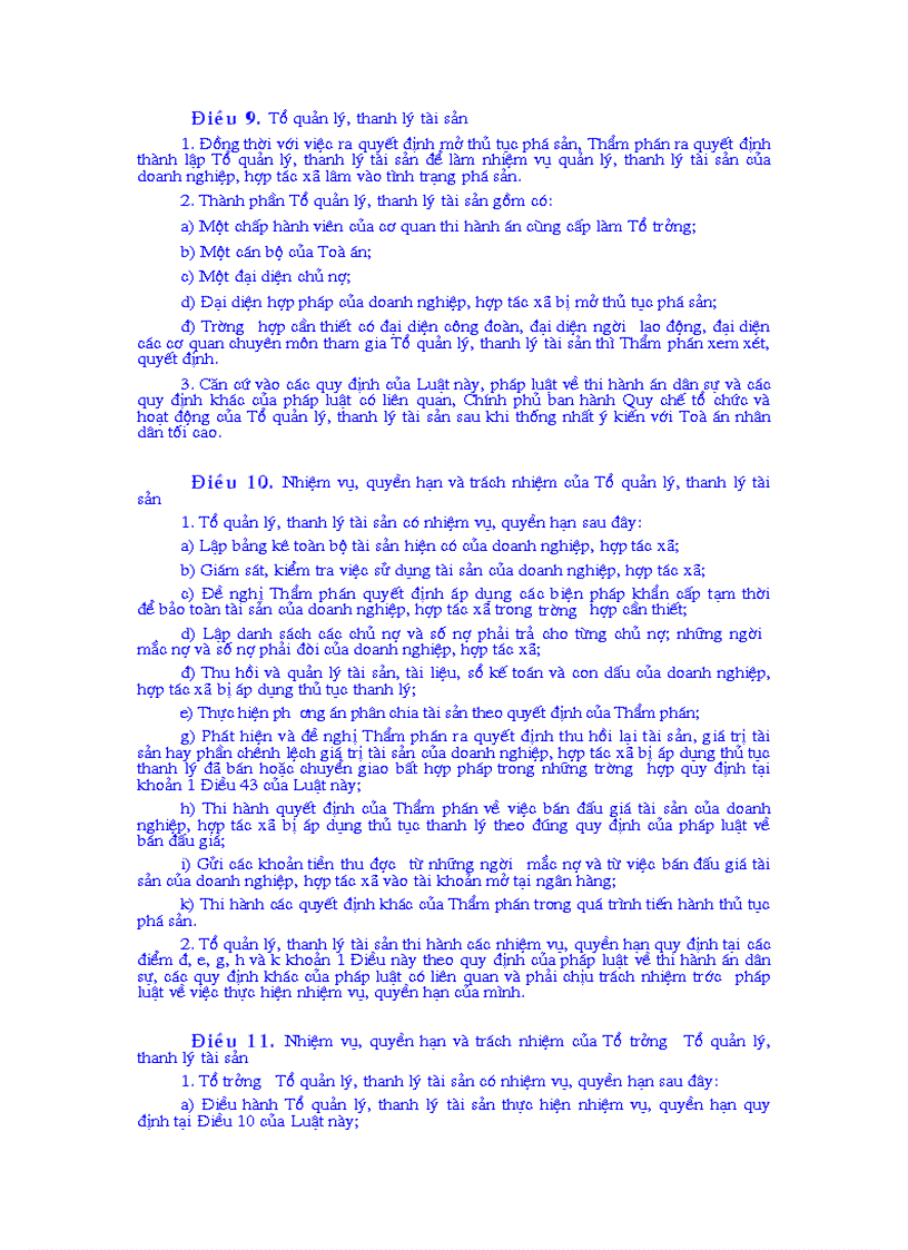 image for page Luật phá sản 2004