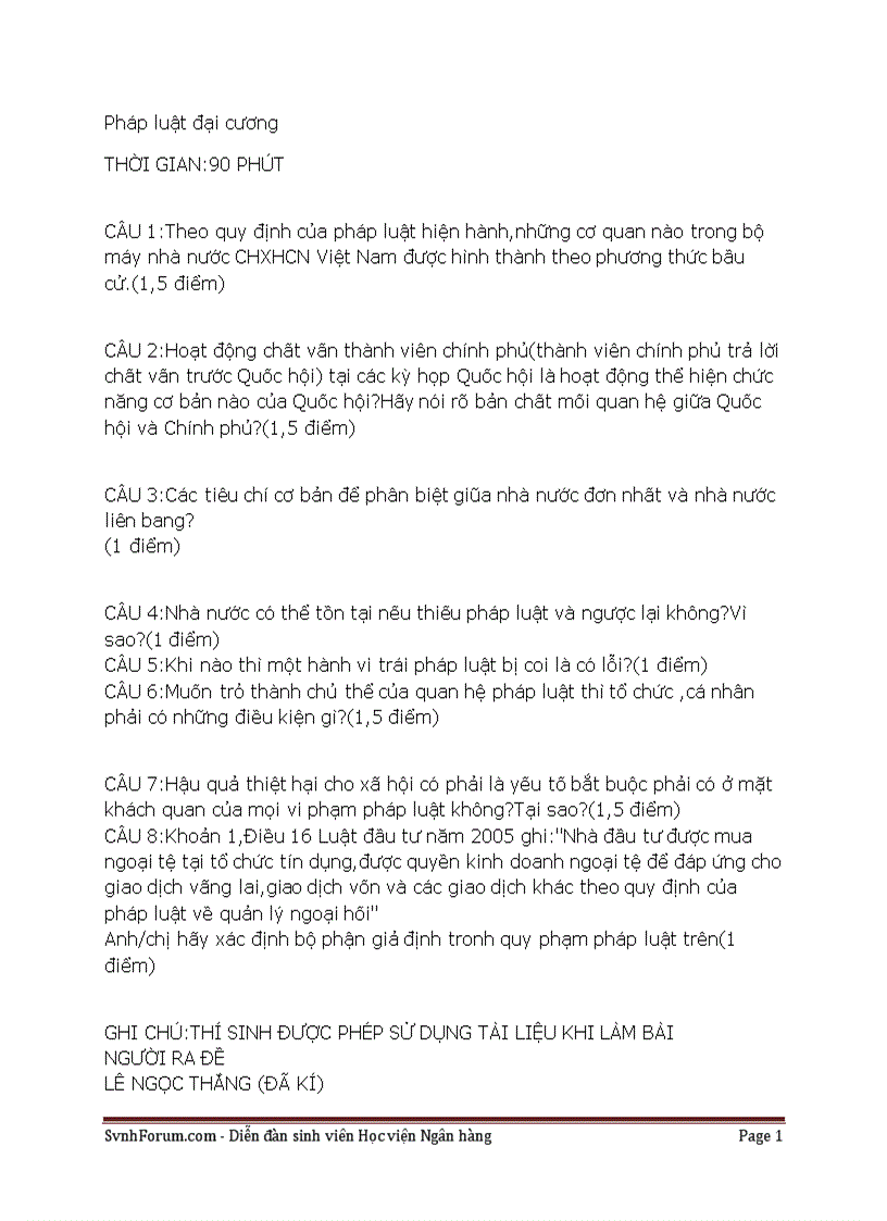 image for page Đề thi PL đại cương