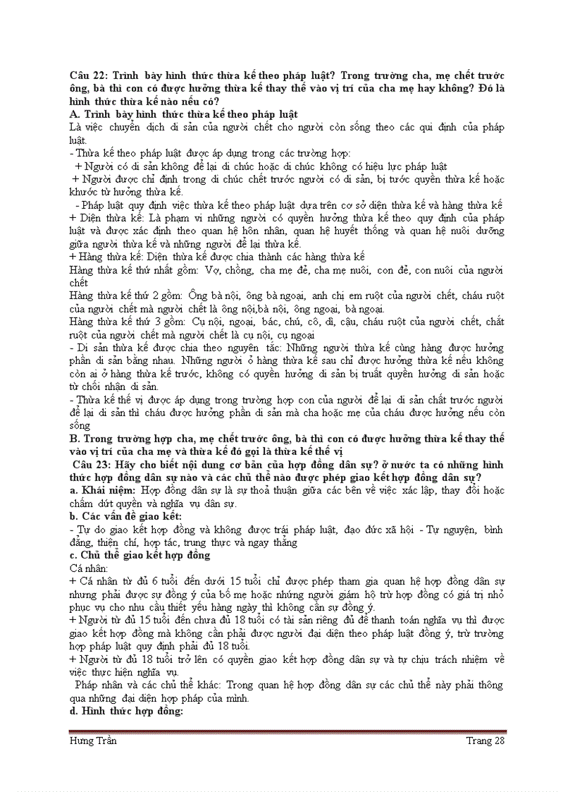 image for page Câu hỏi ôn tập luật đại cương