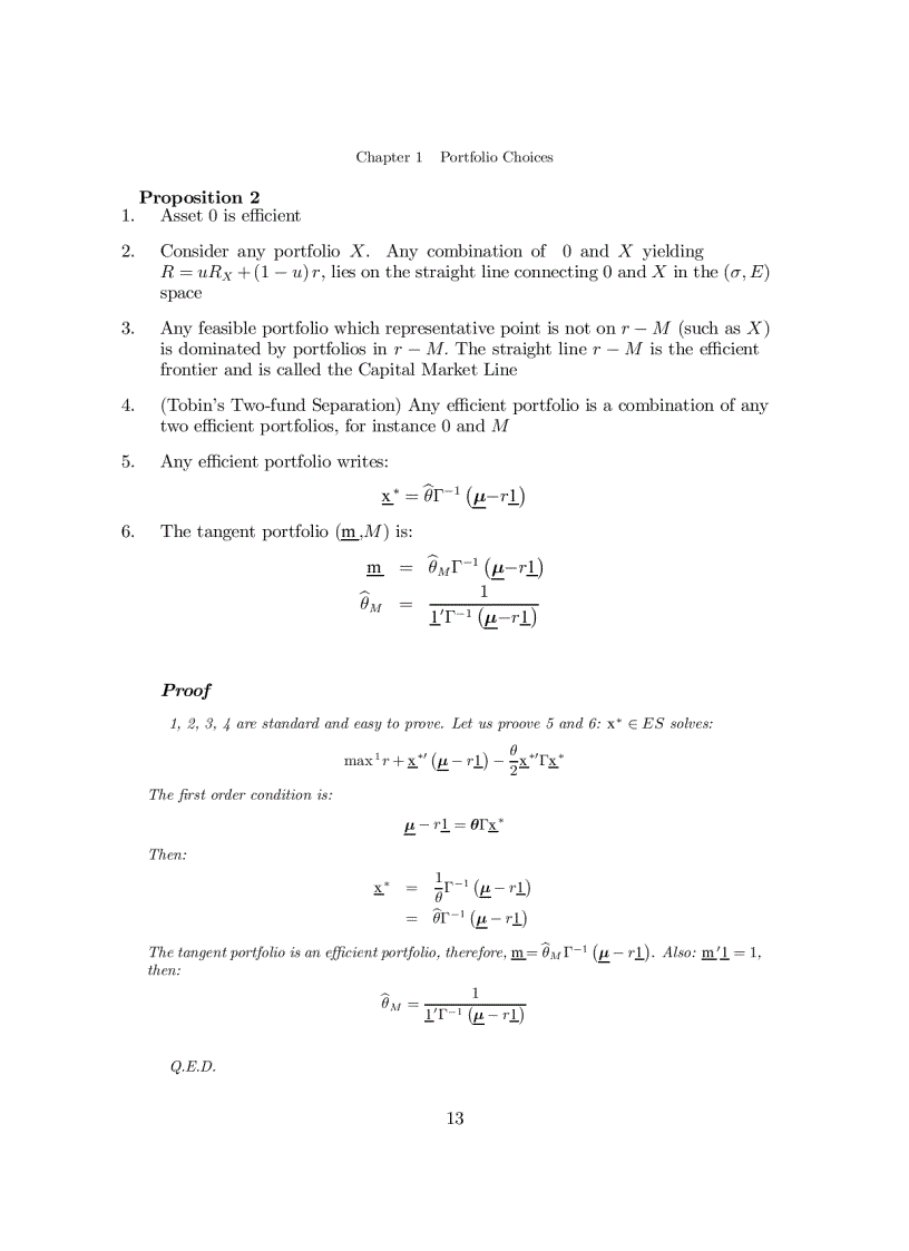 image for page Capital Markets And Portfolio Theory 2000