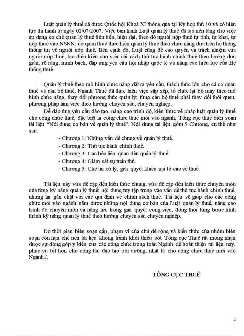 image for page Tài liệu quản lý thuế ôn thi công chức