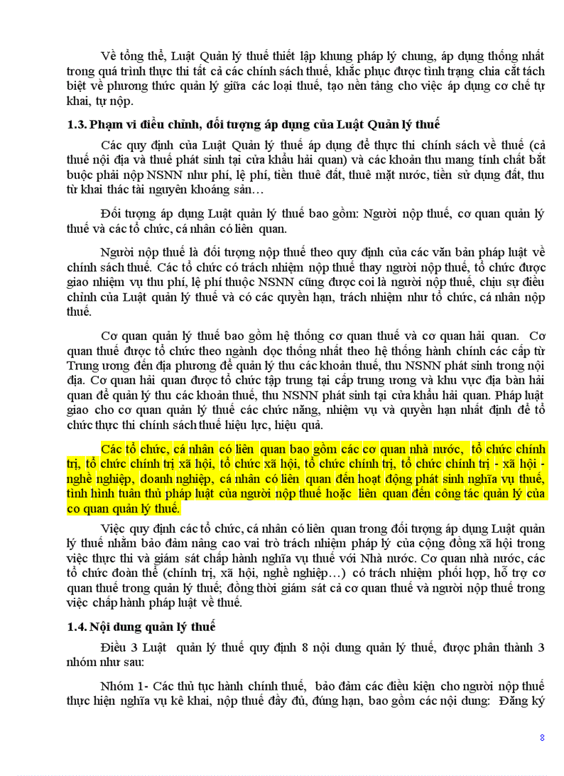 image for page Tài liệu quản lý thuế ôn thi công chức