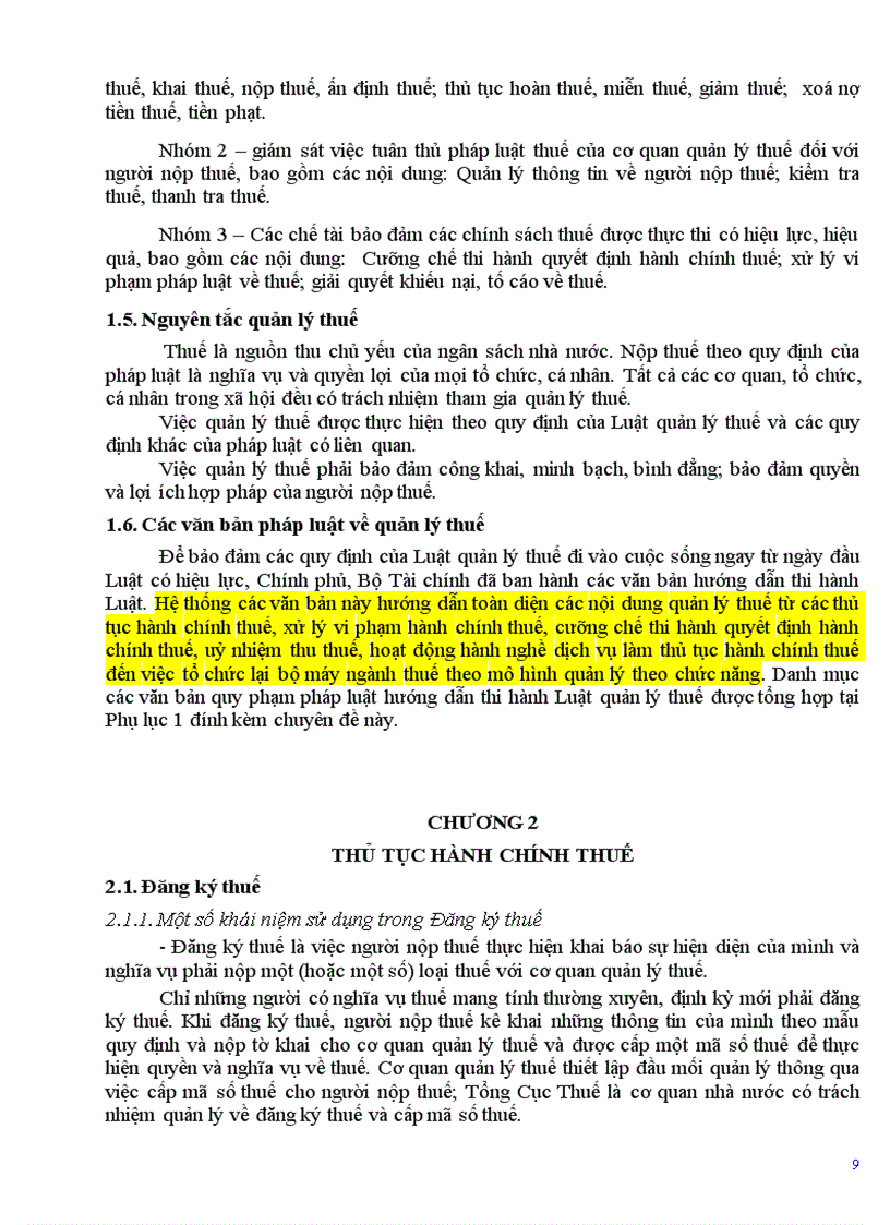 image for page Tài liệu quản lý thuế ôn thi công chức