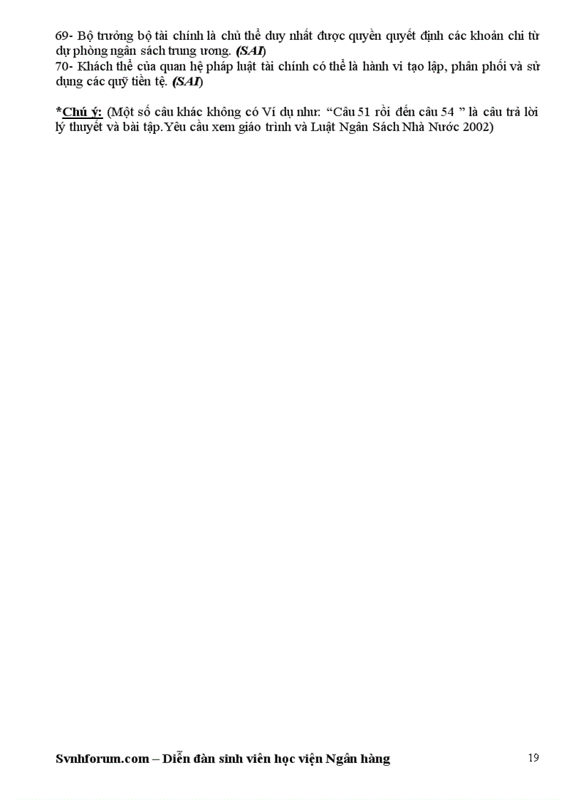 image for page Đề cương ôn tập luật ngân sách nhà nước 86 câu