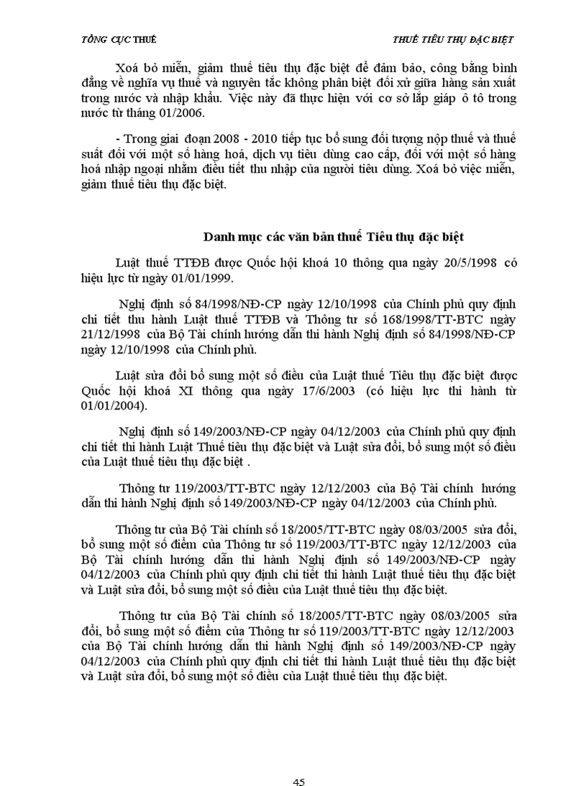 image for page Tài liệu về thuế Tiêu thụ đặc biệt ôn thi công chức