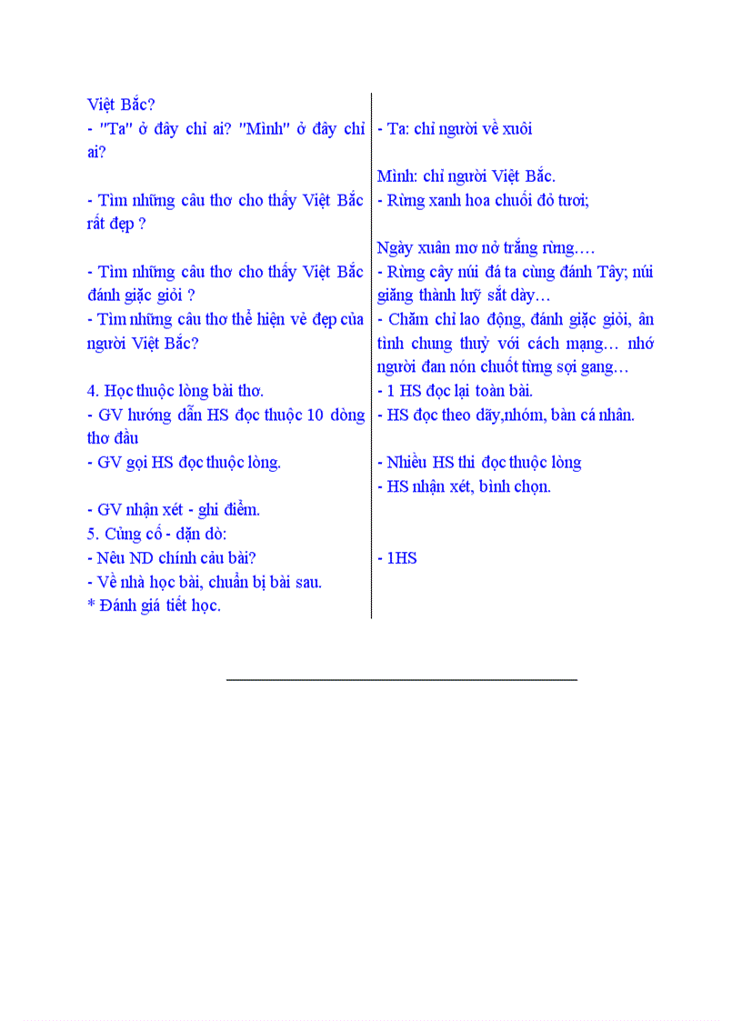 image for page Tập đọc Nhớ Việt Bắc