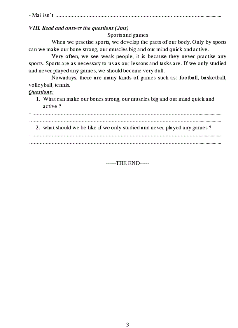 image for page Đề thi thử HSG môn Tiếng Anh lớp 8 Đề số 10