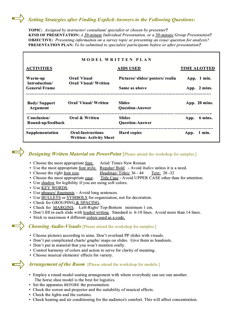 image for page Effective Presentation Career