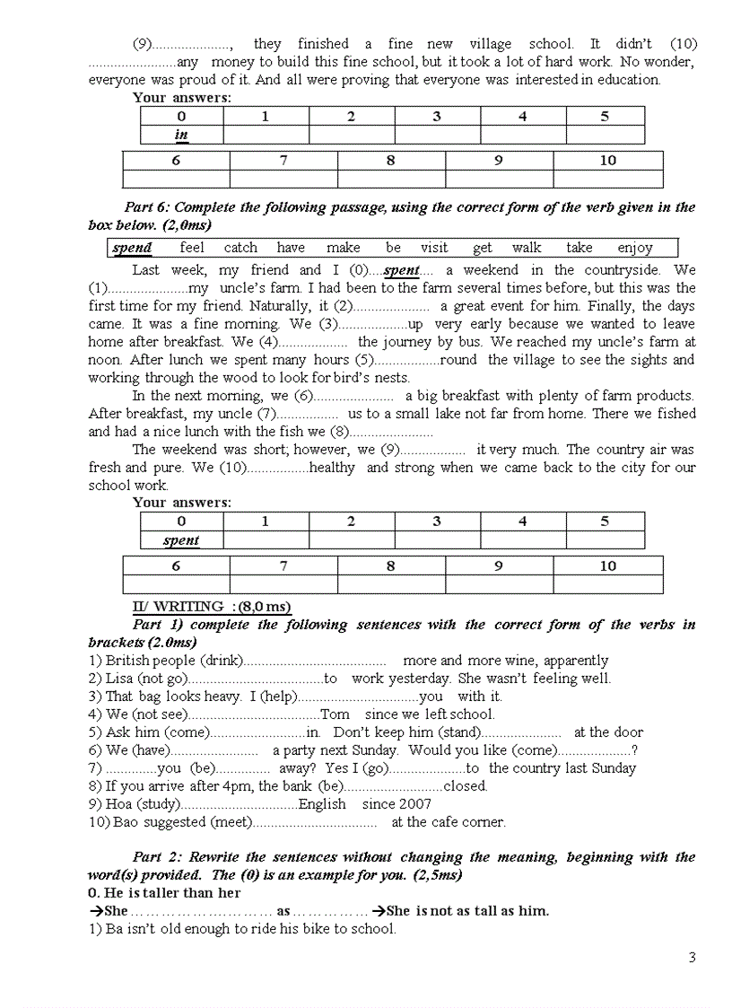 image for page Đề thi thử HSG môn Tiếng Anh lớp 8 Đề số 15