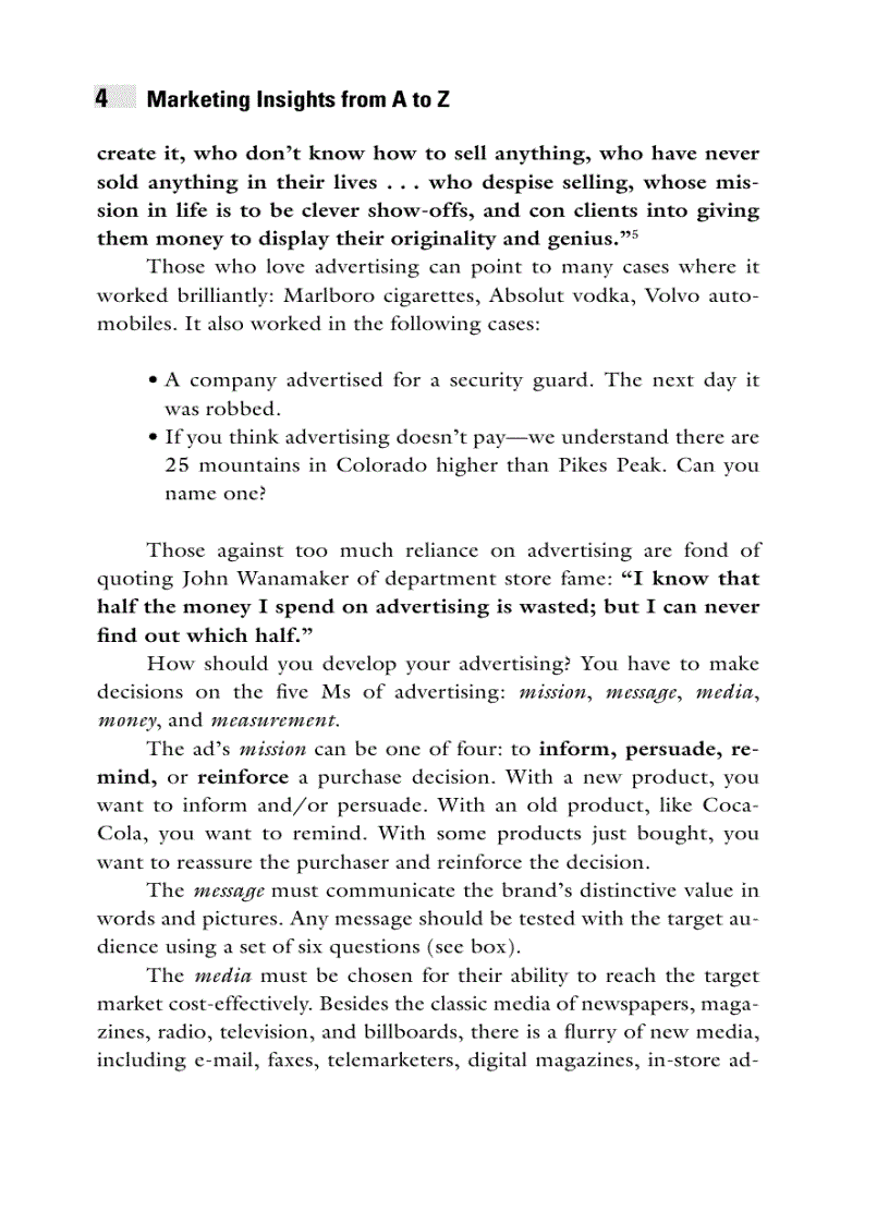 image for page Philip Kotler Marketing from A Z English