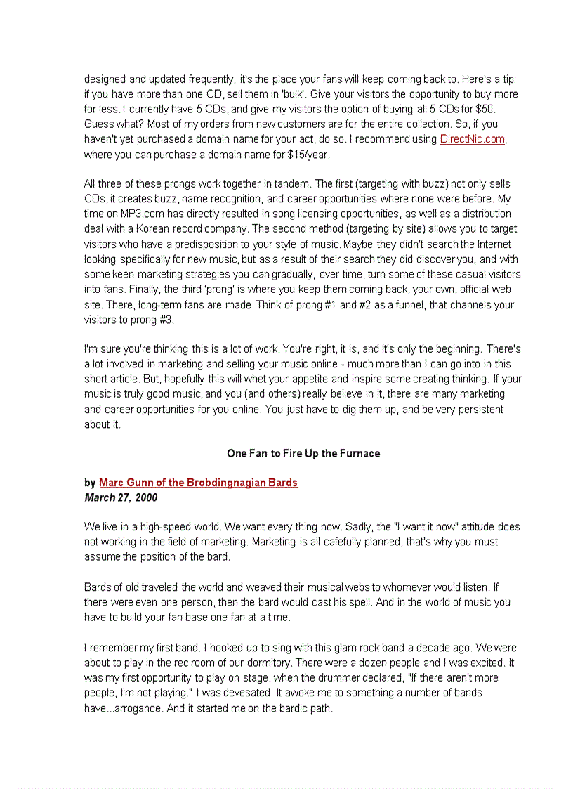 image for page Music marketing