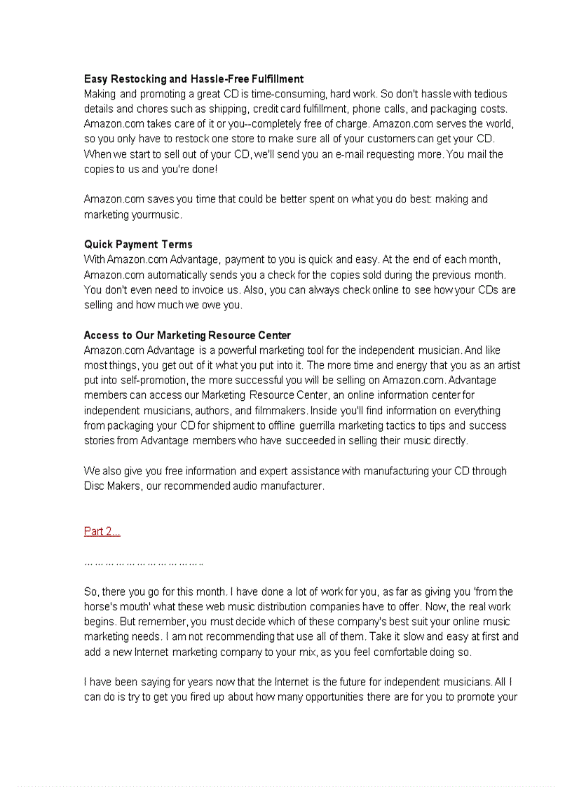 image for page Music marketing