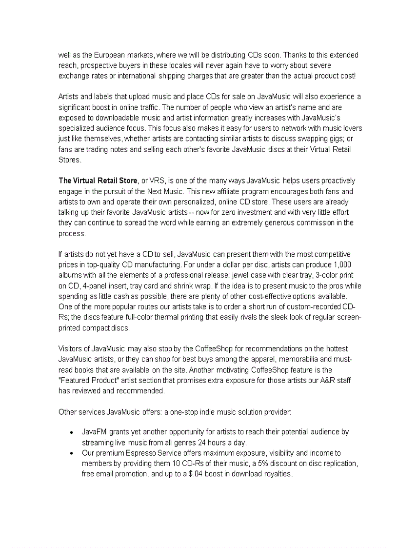 image for page Music marketing