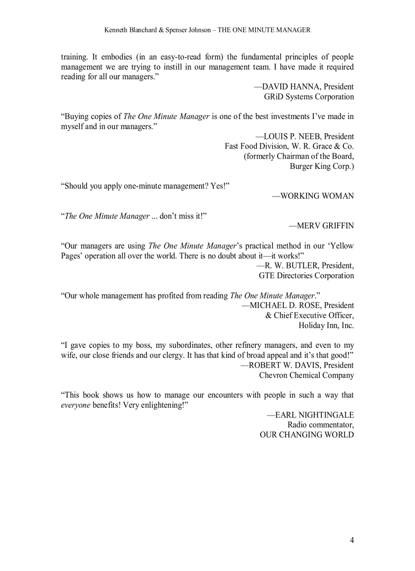 image for page The One Minute Manager