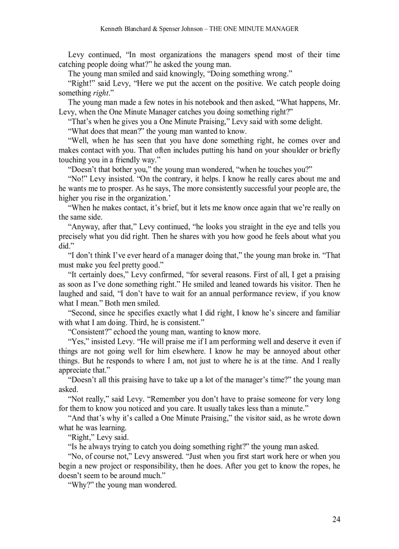 image for page The One Minute Manager