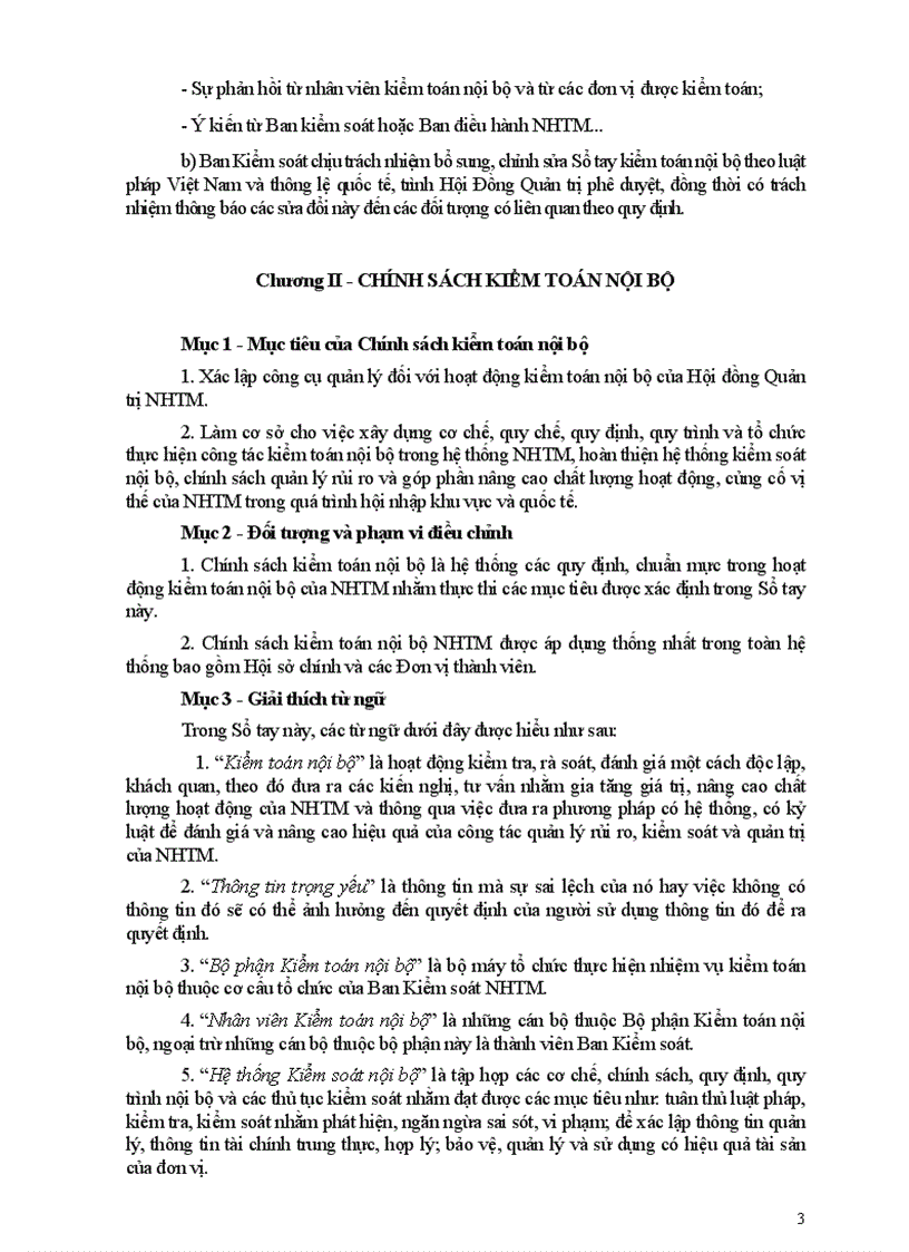 image for page Sổ tay kiểm toán nội bộ Ngân hàng