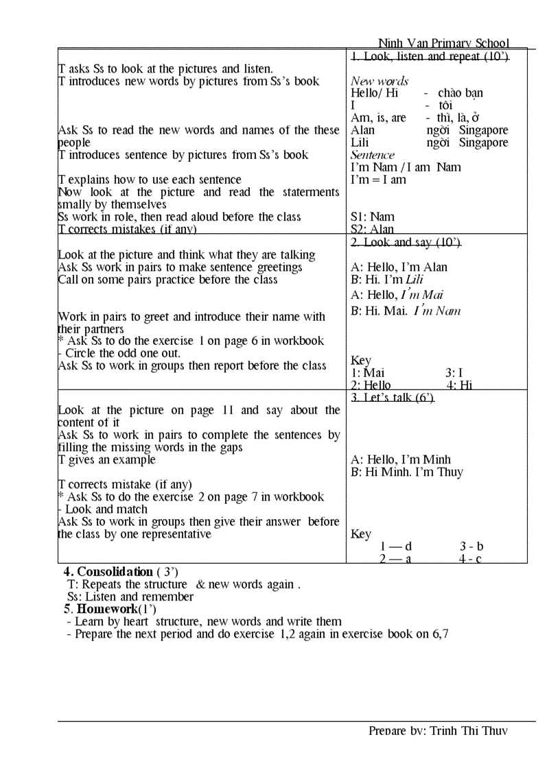 image for page Unit 1 Hello