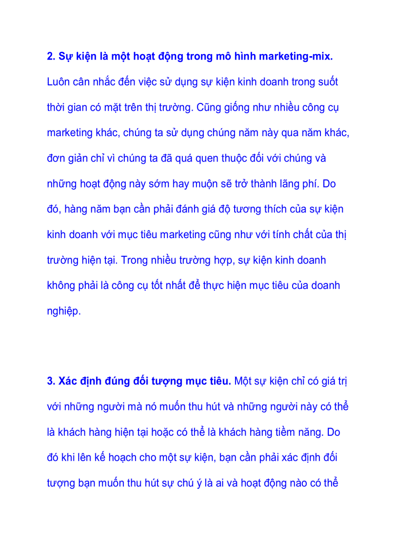 image for page Bí quyết tổ chức thành công sự kiện