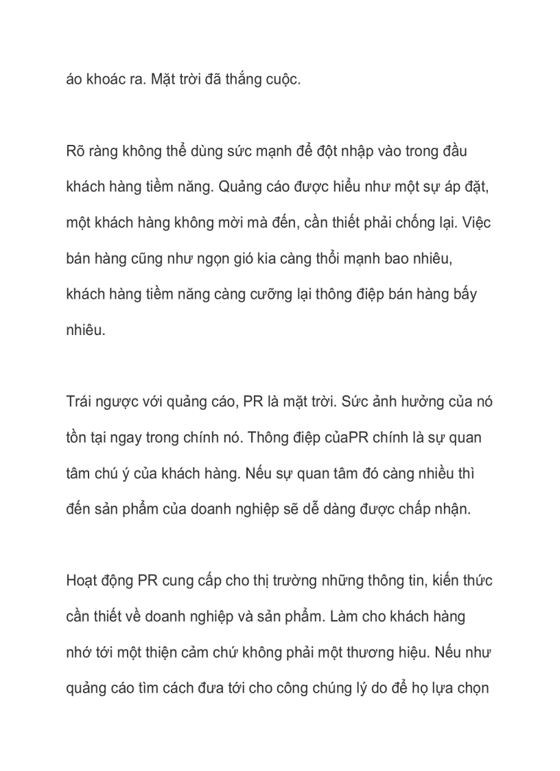 image for page Pr và quảng cáo