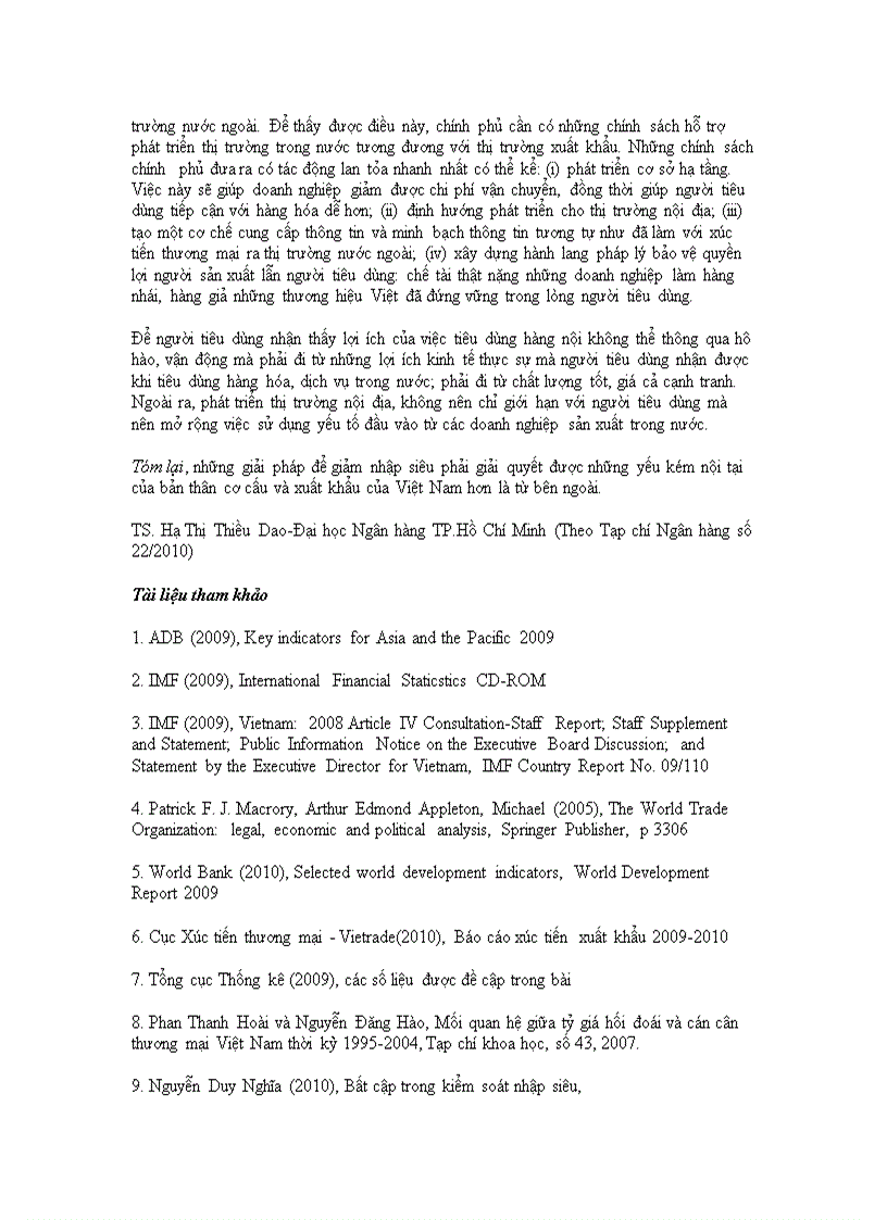 image for page Dự trữ ngoại hối 2010