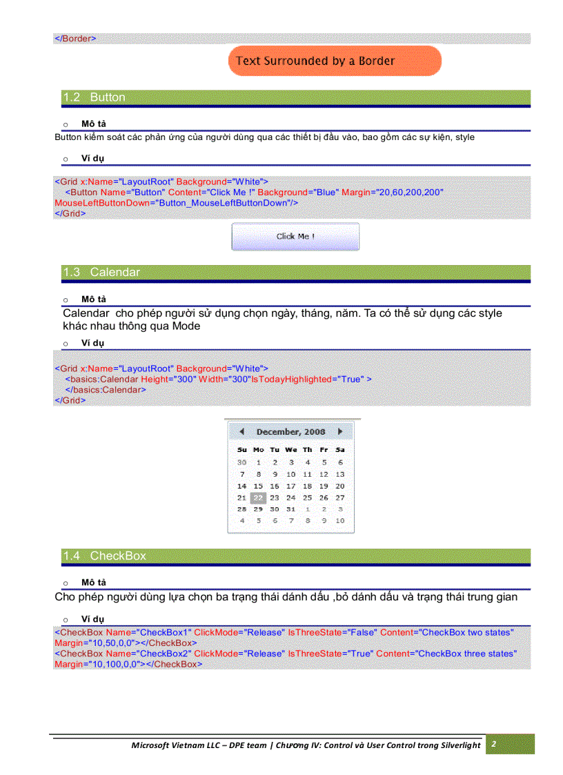 image for page Control và user control trong silverlight